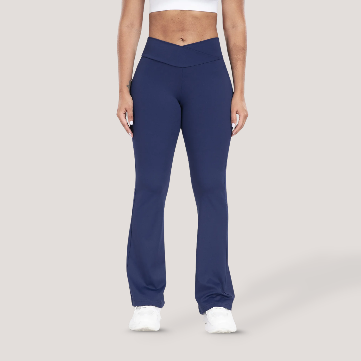 LEGGINGS SLIM FIT ACAMPANADOS